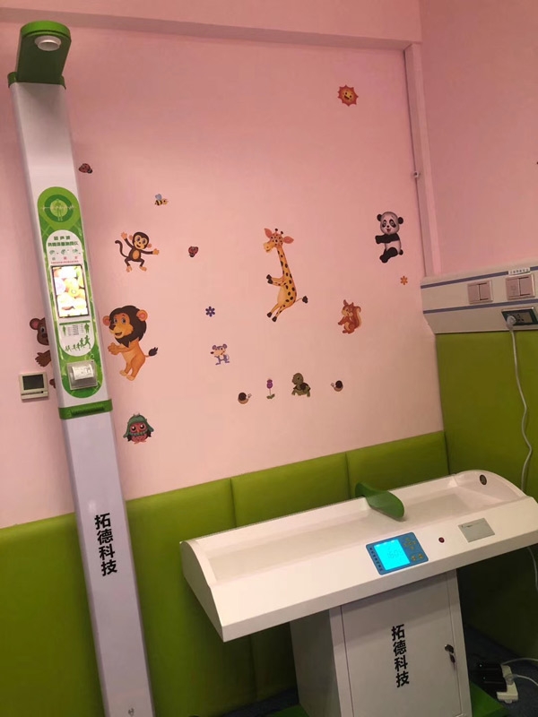 拓德科技TD系列兒童體檢系統工作站安裝培訓完畢